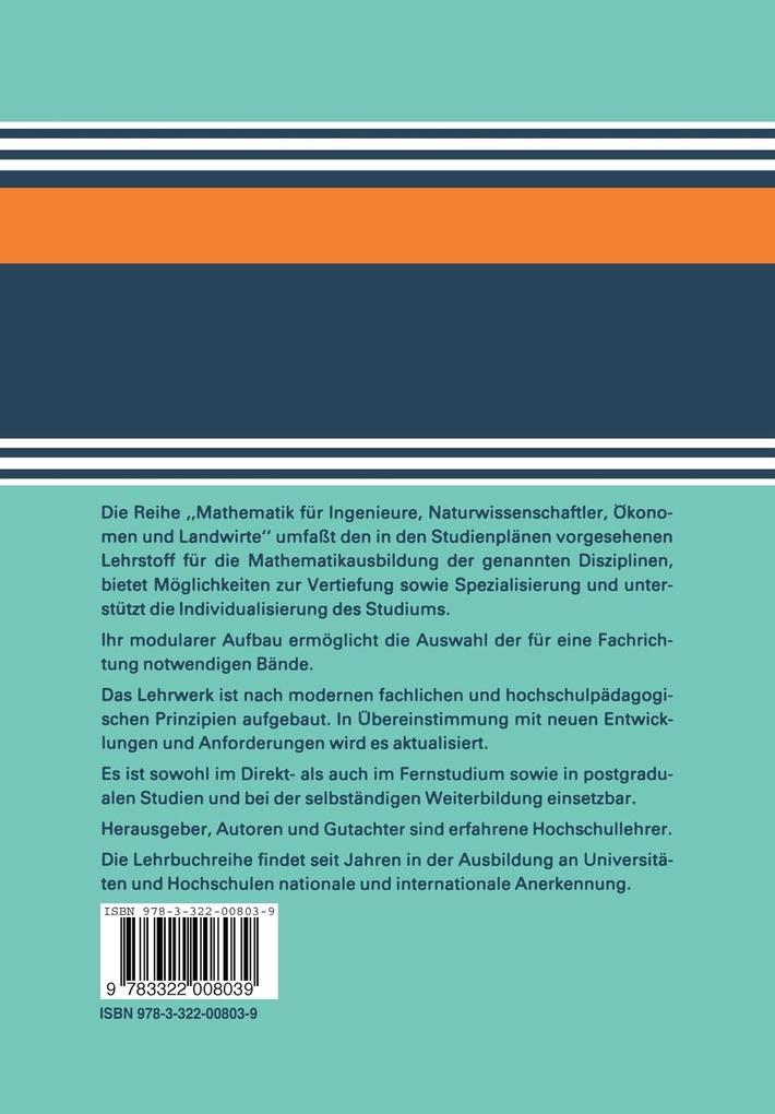 Weitere Ansicht: Numerische Methoden | Wolf-Gert Matthäus, Dieter Oelschlägel