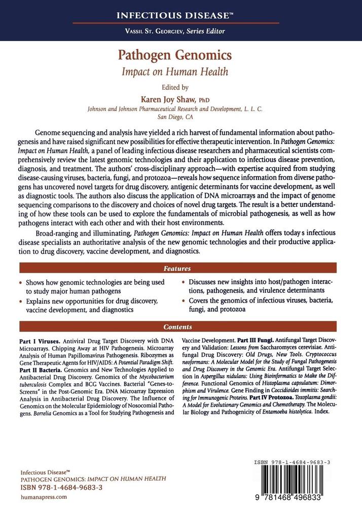 Weitere Ansicht: Pathogen Genomics