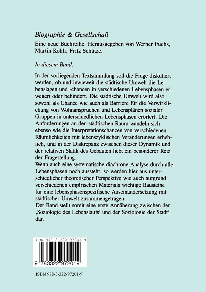 Weitere Ansicht: Lebenslauf und Raumerfahrung