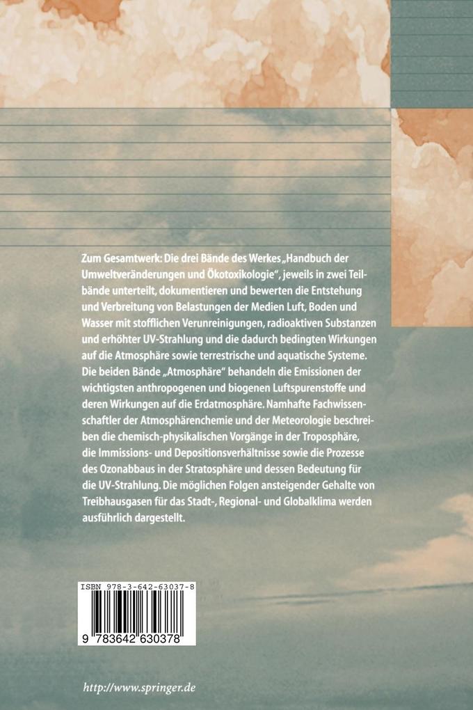 Weitere Ansicht: Handbuch der Umweltveränderungen und Ökotoxikologie