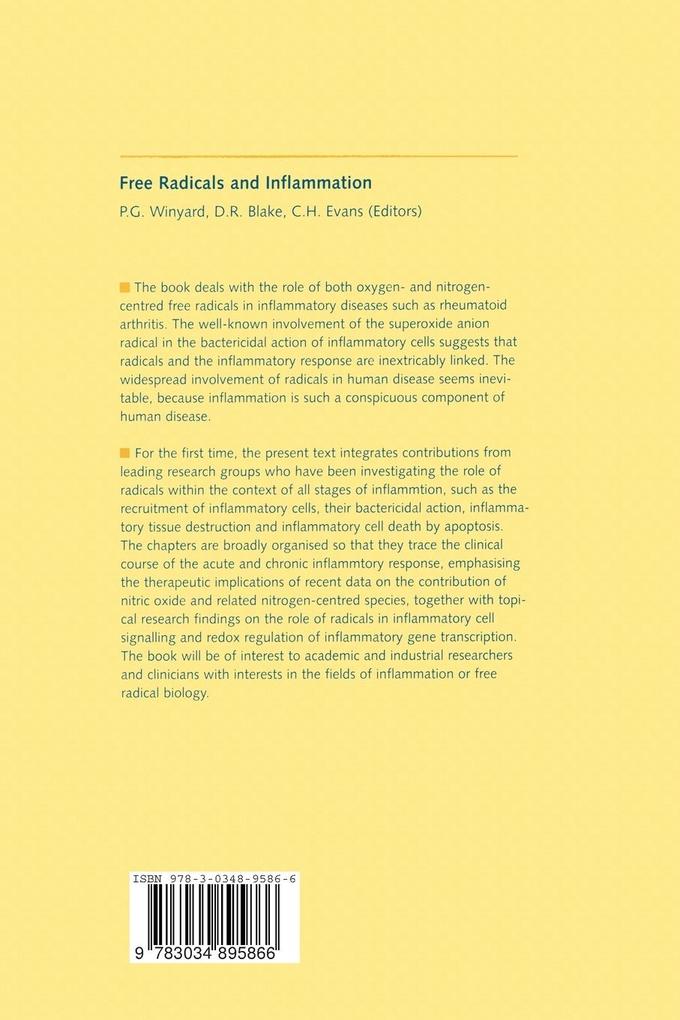 Weitere Ansicht: Free Radicals and Inflammation