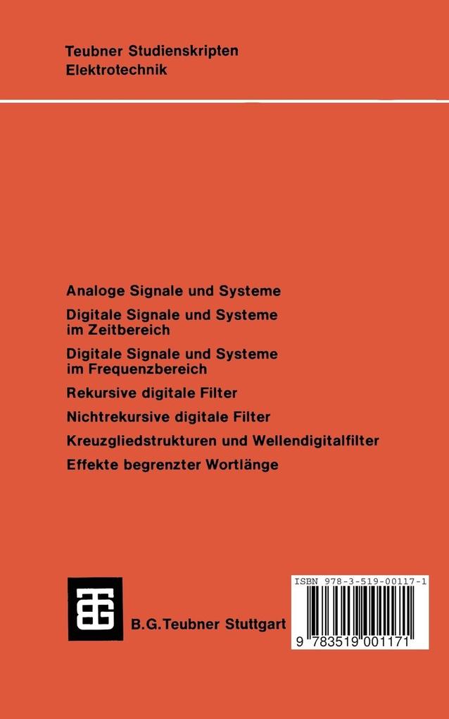 Weitere Ansicht: Einführung in die digitale Signalverarbeitung | Hermann Götz
