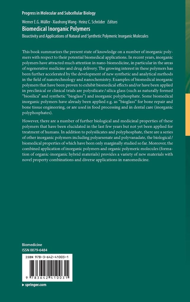Weitere Ansicht: Biomedical Inorganic Polymers