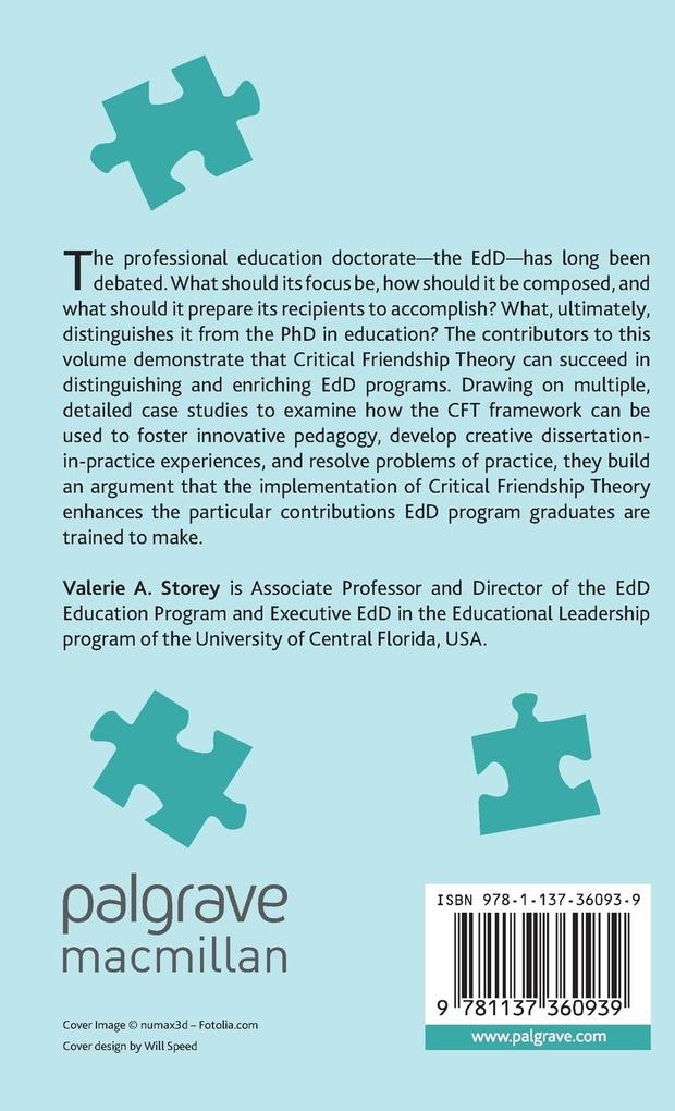 Weitere Ansicht: Redesigning Professional Education Doctorates | Valerie A. Storey
