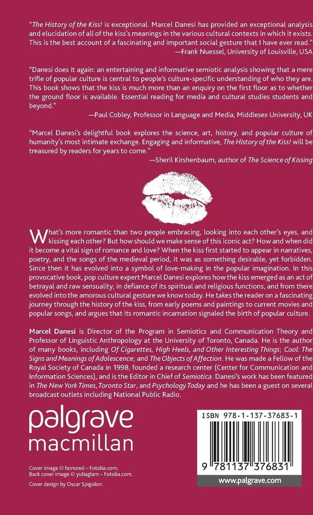 Weitere Ansicht: The History of the Kiss! | M. Danesi
