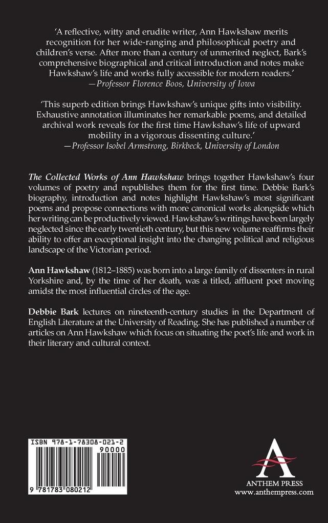 Weitere Ansicht: The Collected Works of Ann Hawkshaw | Ann Hawkshaw