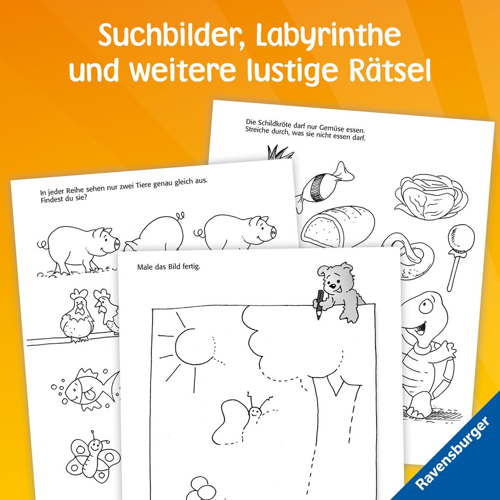Weitere Ansicht: Kindergarten-Rätselspaß für unterwegs | Stefan Lohr