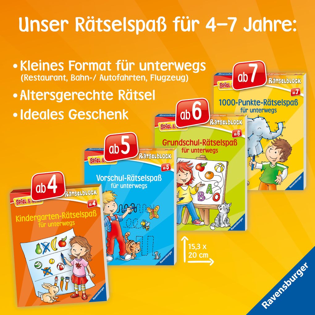 Weitere Ansicht: Kindergarten-Rätselspaß für unterwegs | Stefan Lohr