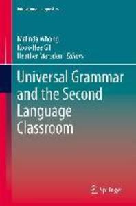 Produktbild: Universal Grammar and the Second Language Classroom
