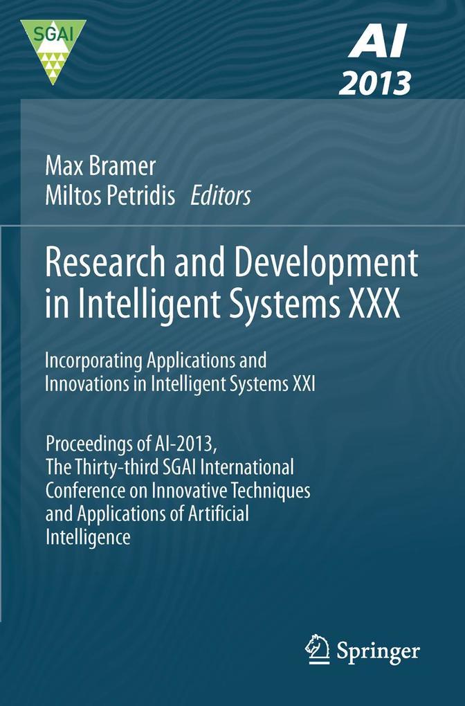 Produktbild: Research and Development in Intelligent Systems XXX