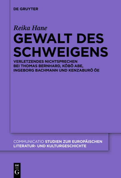 Produktbild: Gewalt des Schweigens | Reika Hane