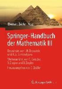 Produktbild: Springer-Handbuch der Mathematik III