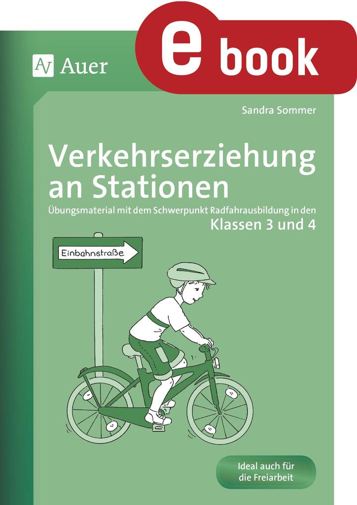 Produktbild: Verkehrserziehung an Stationen | Sandra Kraus