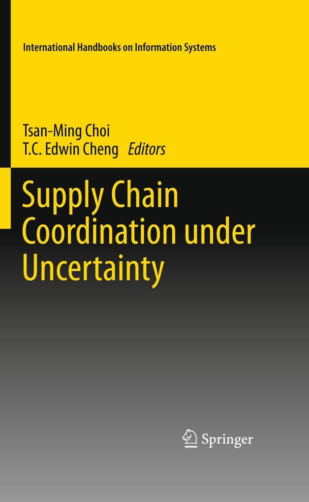 Produktbild: Supply Chain Coordination under Uncertainty