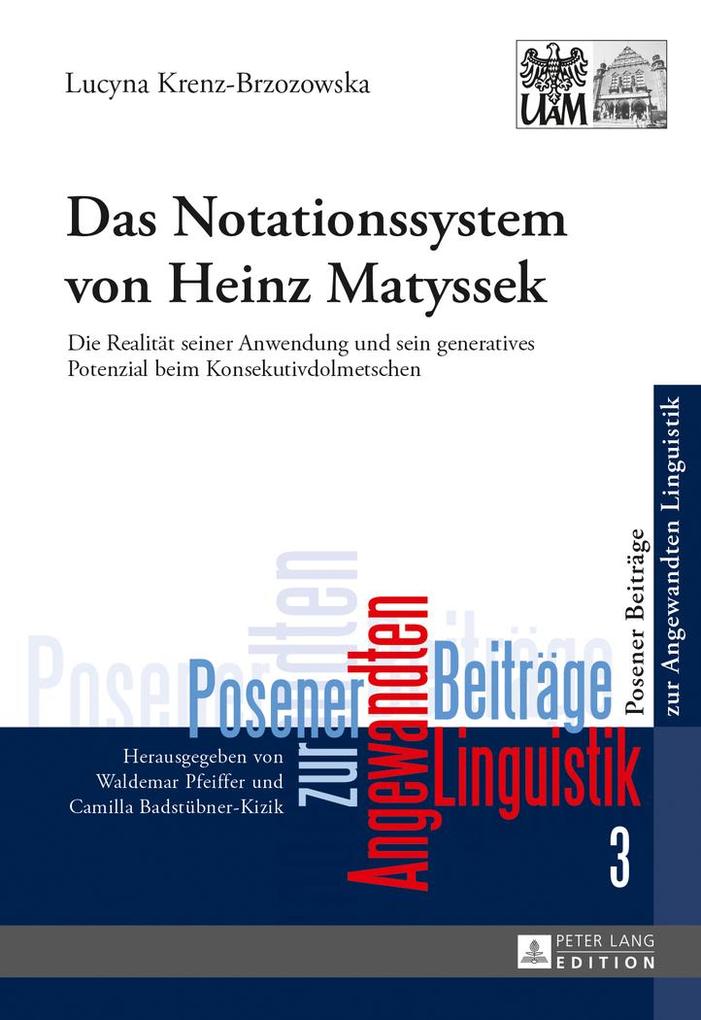 Produktbild: Das Notationssystem von Heinz Matyssek | Lucyna Krenz-Brzozowska