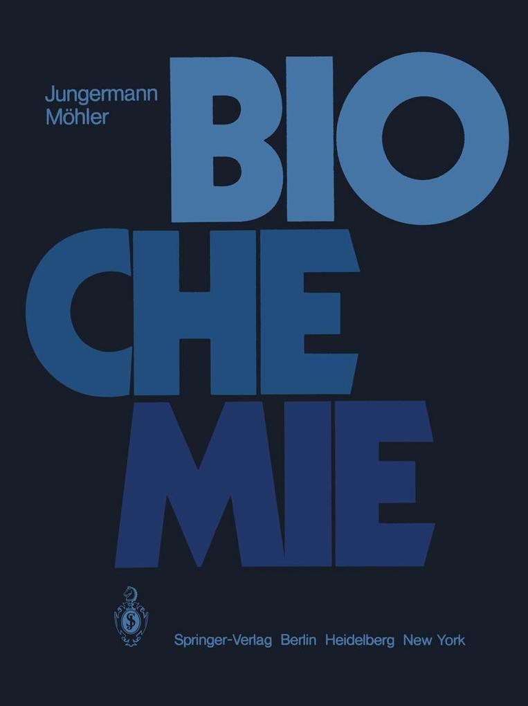 Produktbild: Biochemie | K. Jungermann, H. Möhler