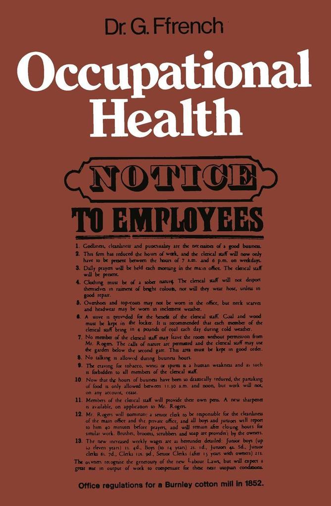 Produktbild: Occupational Health | G. Ffrench