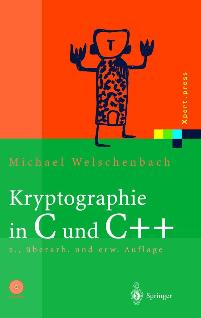 Produktbild: Kryptographie in C und C++ | Michael Welschenbach