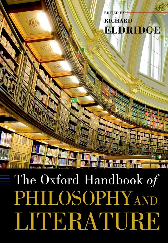 Produktbild: The Oxford Handbook of Philosophy and Literature