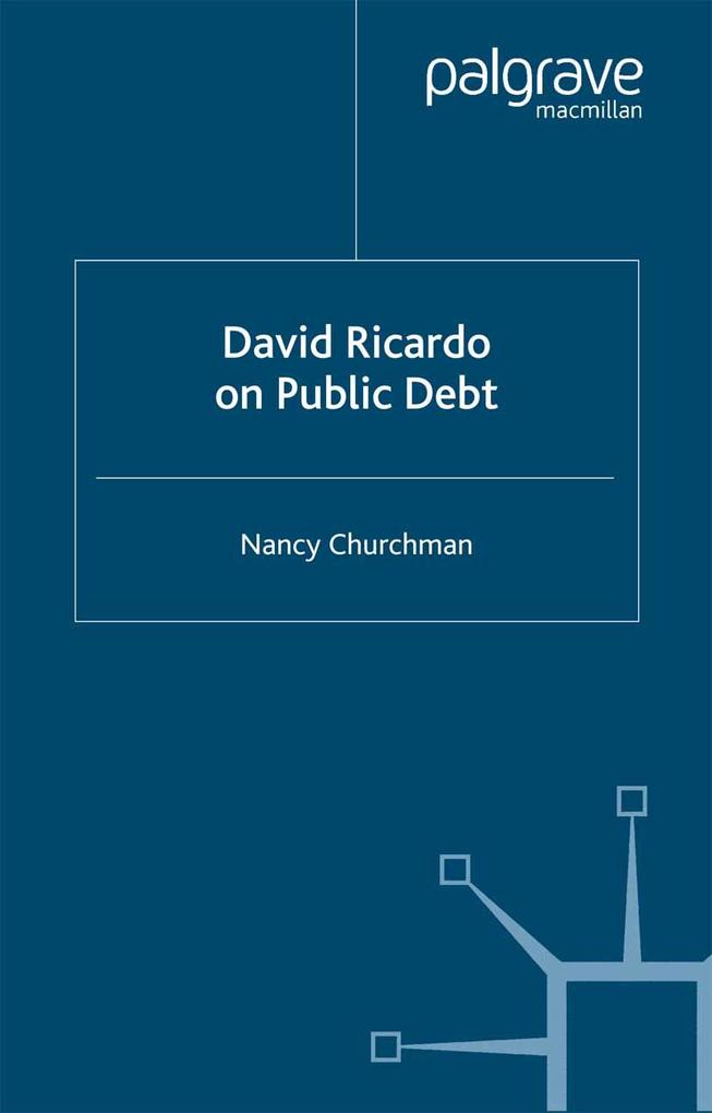 David Ricardo on Public Debt als eBook pdf