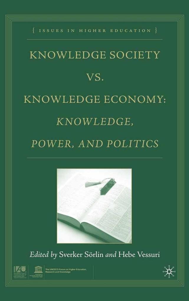 Produktbild: Knowledge Society vs. Knowledge Economy
