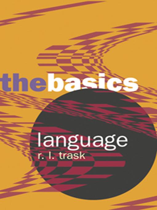 Produktbild: Language: The Basics | R. L. Trask