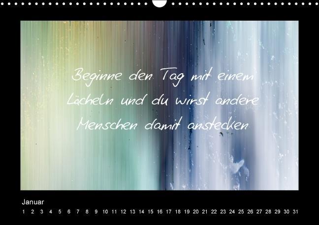 Weitere Ansicht: Monatssprüche (Wandkalender immerwährend DIN A3 quer) | Claudia Burlager