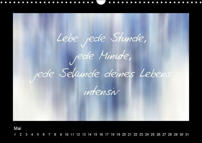 Weitere Ansicht: Monatssprüche (Wandkalender immerwährend DIN A3 quer) | Claudia Burlager
