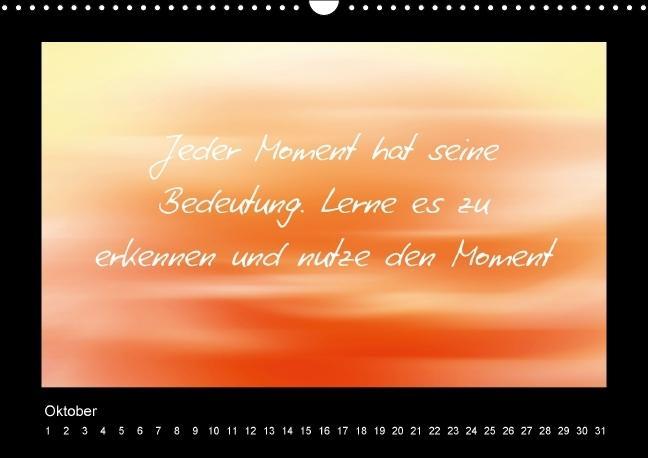 Weitere Ansicht: Monatssprüche (Wandkalender immerwährend DIN A3 quer) | Claudia Burlager