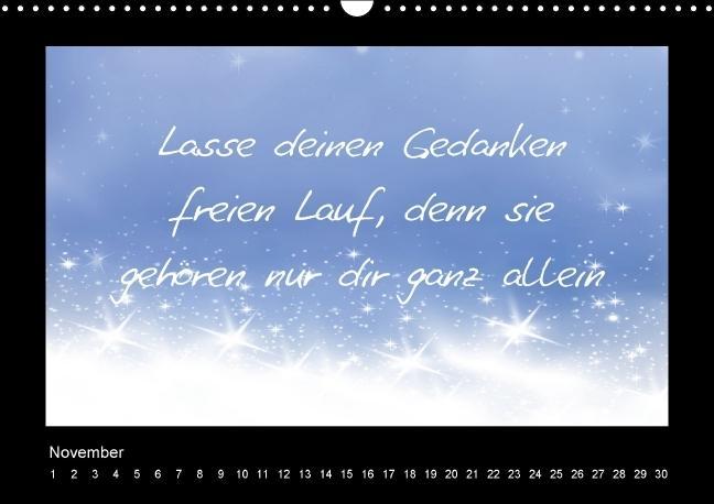 Weitere Ansicht: Monatssprüche (Wandkalender immerwährend DIN A3 quer) | Claudia Burlager