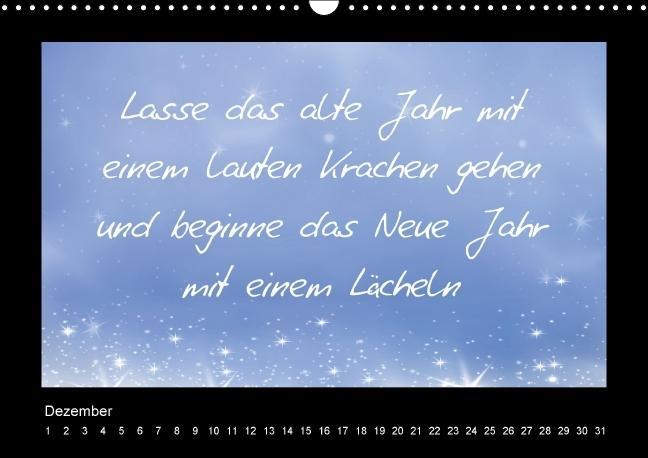 Weitere Ansicht: Monatssprüche (Wandkalender immerwährend DIN A3 quer) | Claudia Burlager