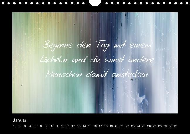 Weitere Ansicht: Monatssprüche (Wandkalender immerwährend DIN A4 quer) | Claudia Burlager