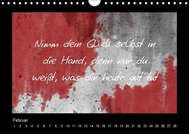 Weitere Ansicht: Monatssprüche (Wandkalender immerwährend DIN A4 quer) | Claudia Burlager