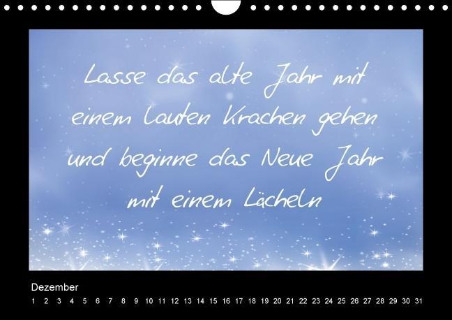 Weitere Ansicht: Monatssprüche (Wandkalender immerwährend DIN A4 quer) | Claudia Burlager