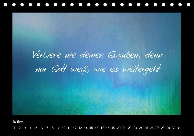 Weitere Ansicht: Monatssprüche (Tischkalender immerwährend DIN A5 quer) | Claudia Burlager