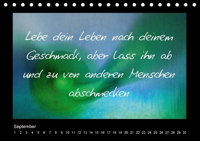 Weitere Ansicht: Monatssprüche (Tischkalender immerwährend DIN A5 quer) | Claudia Burlager
