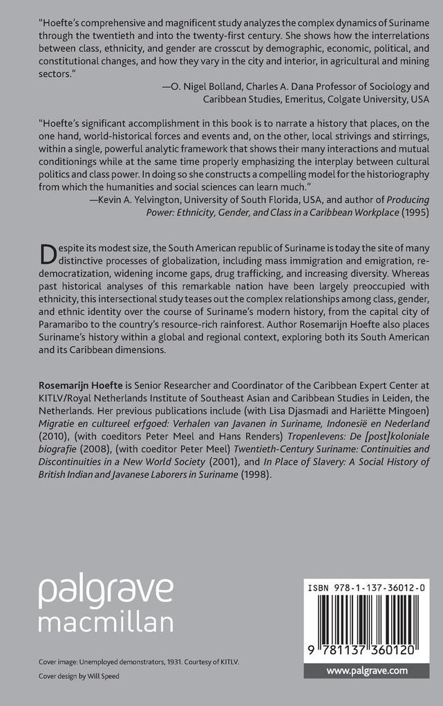 Weitere Ansicht: Suriname in the Long Twentieth Century | R. Hoefte, Rosemarijn Hoefte