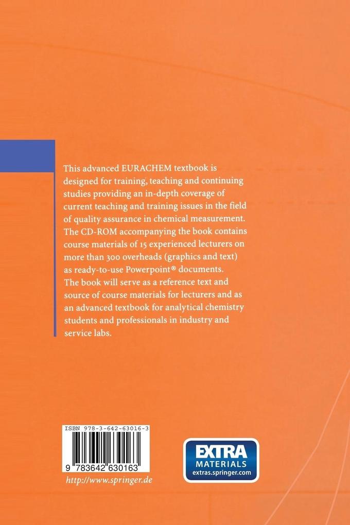 Weitere Ansicht: Quality in Chemical Measurements