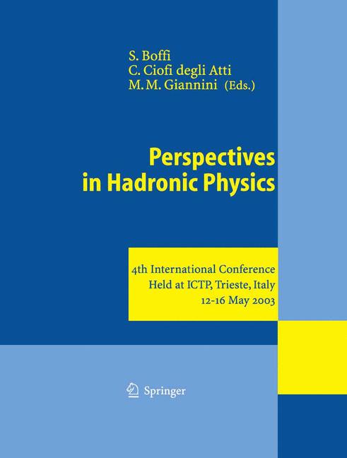 Weitere Ansicht: Perspectives in Hadronic Physics