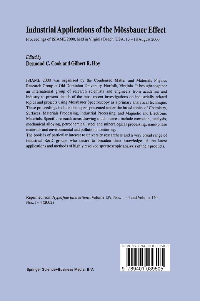 Weitere Ansicht: Industrial Applications of the Mössbauer Effect