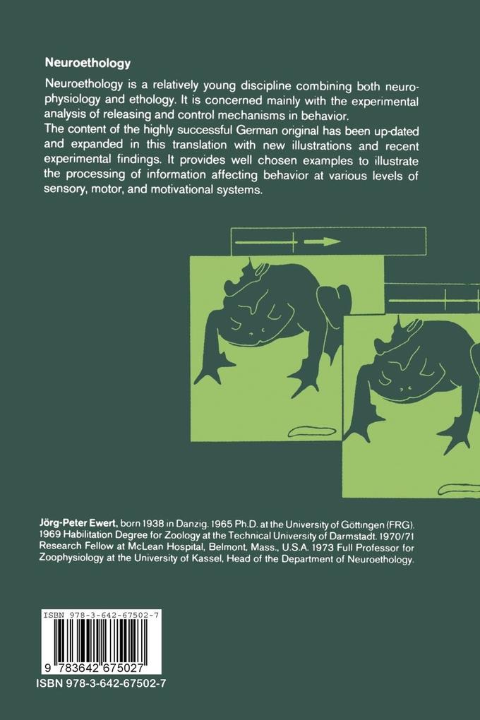 Weitere Ansicht: Neuroethology | J.-P. Ewert