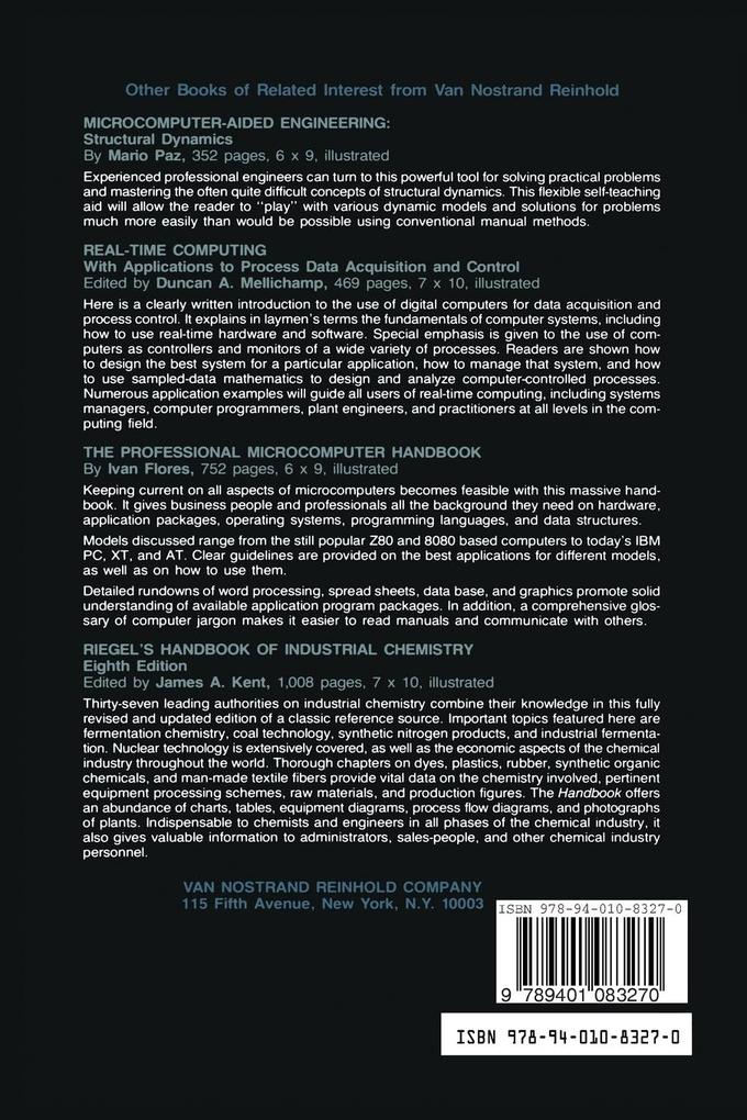 Weitere Ansicht: Basic Programs for Chemical Engineers | D. Wright