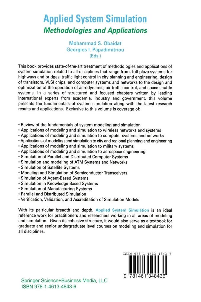 Weitere Ansicht: Applied System Simulation