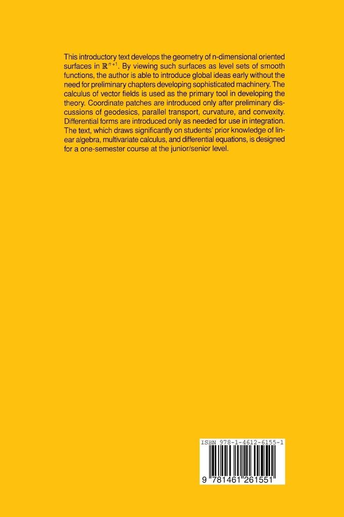 Weitere Ansicht: Elementary Topics in Differential Geometry | J. A. Thorpe