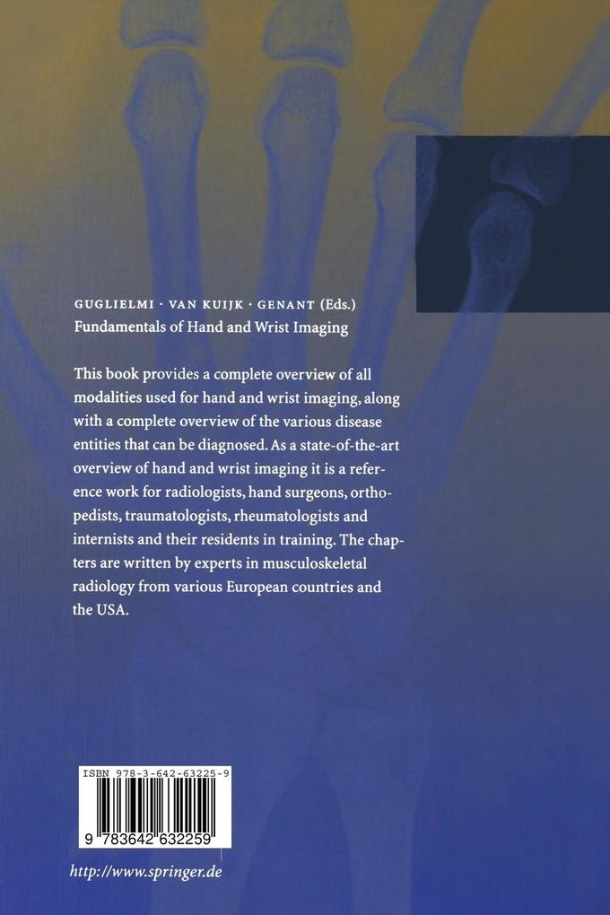 Weitere Ansicht: Fundamentals of Hand and Wrist Imaging