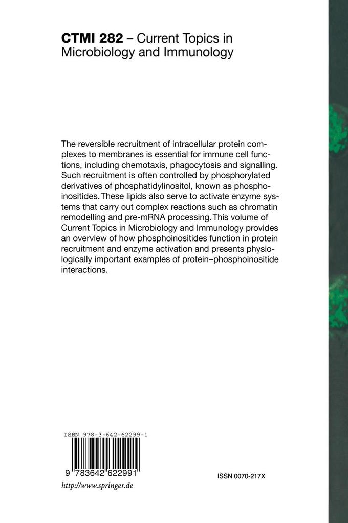 Weitere Ansicht: Phosphoinositides in Subcellular Targeting and Enzyme Activation