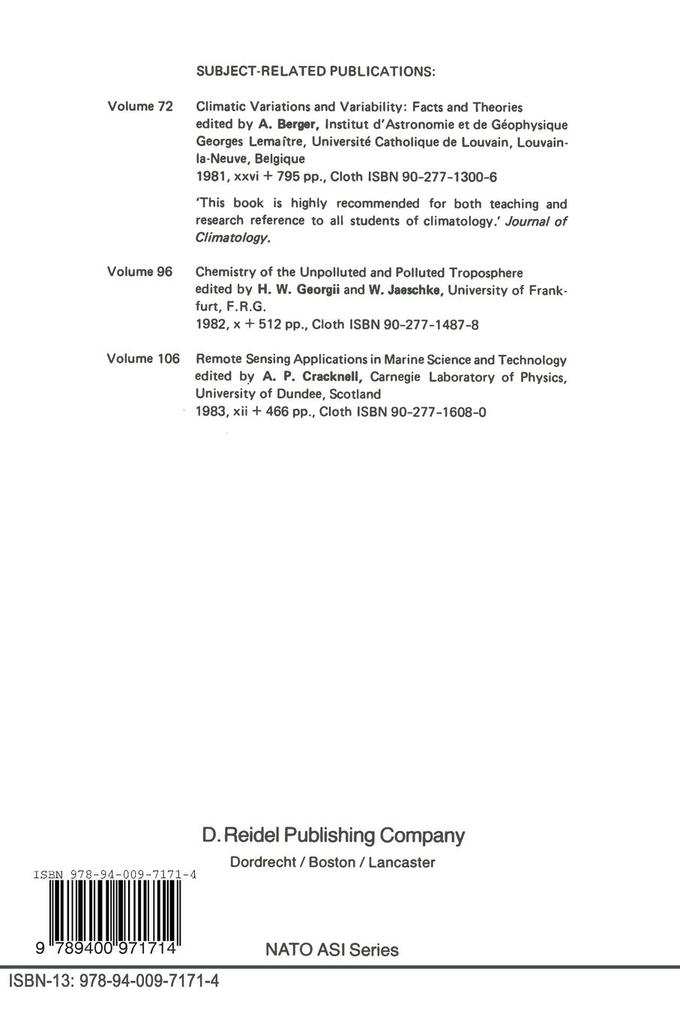 Weitere Ansicht: Air-Sea Exchange of Gases and Particles