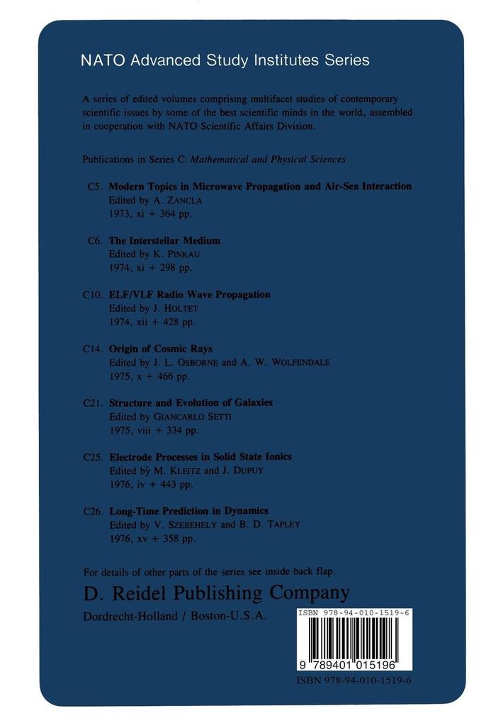 Weitere Ansicht: The Physics of Non-Thermal Radio Sources