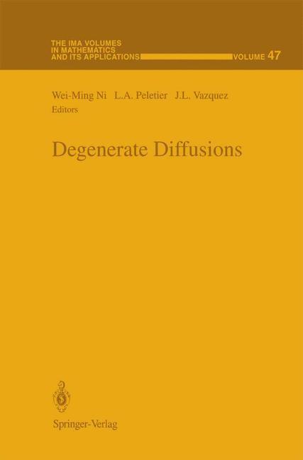 Weitere Ansicht: Degenerate Diffusions