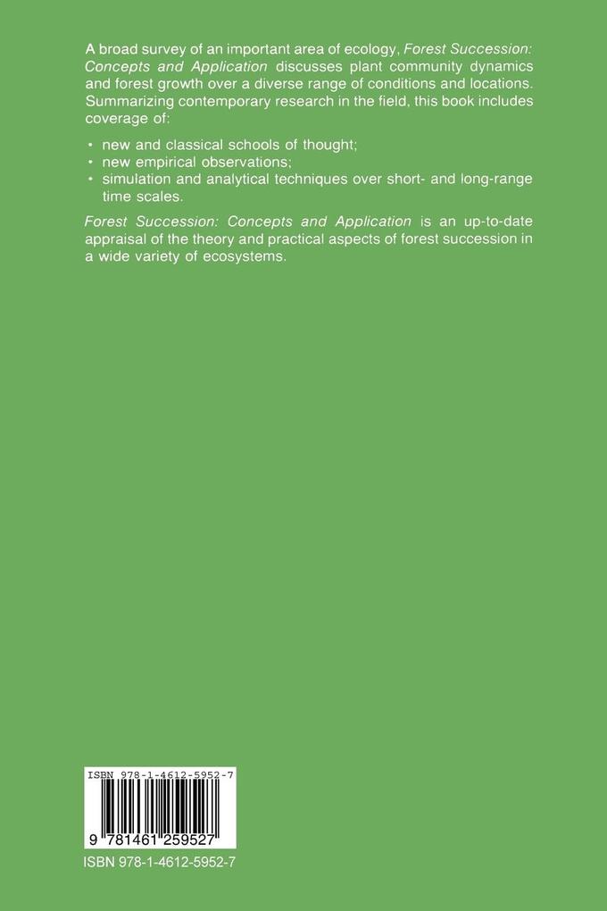 Weitere Ansicht: Forest Succession
